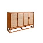 Teak Wood and Rattan Sideboard TJW-ISB 01 - Gambar 2