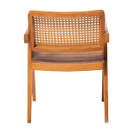 Teak and Rattan Dining Arm Chair TJW -IDCH 01 - Image 5