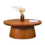 Round Teak Wood Coffee Table TJW-ICT 03