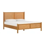 Solid Teak and Rattan Bed Frame TJW-IBF 04 - Gambar 2