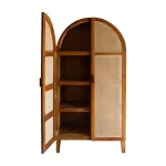 Solid Teak and Rattan Wardrobe TJW-IWDB 02 - Gambar 3