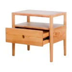 Teak Wood Bedside Table TJW-IBST 03 - Image 3