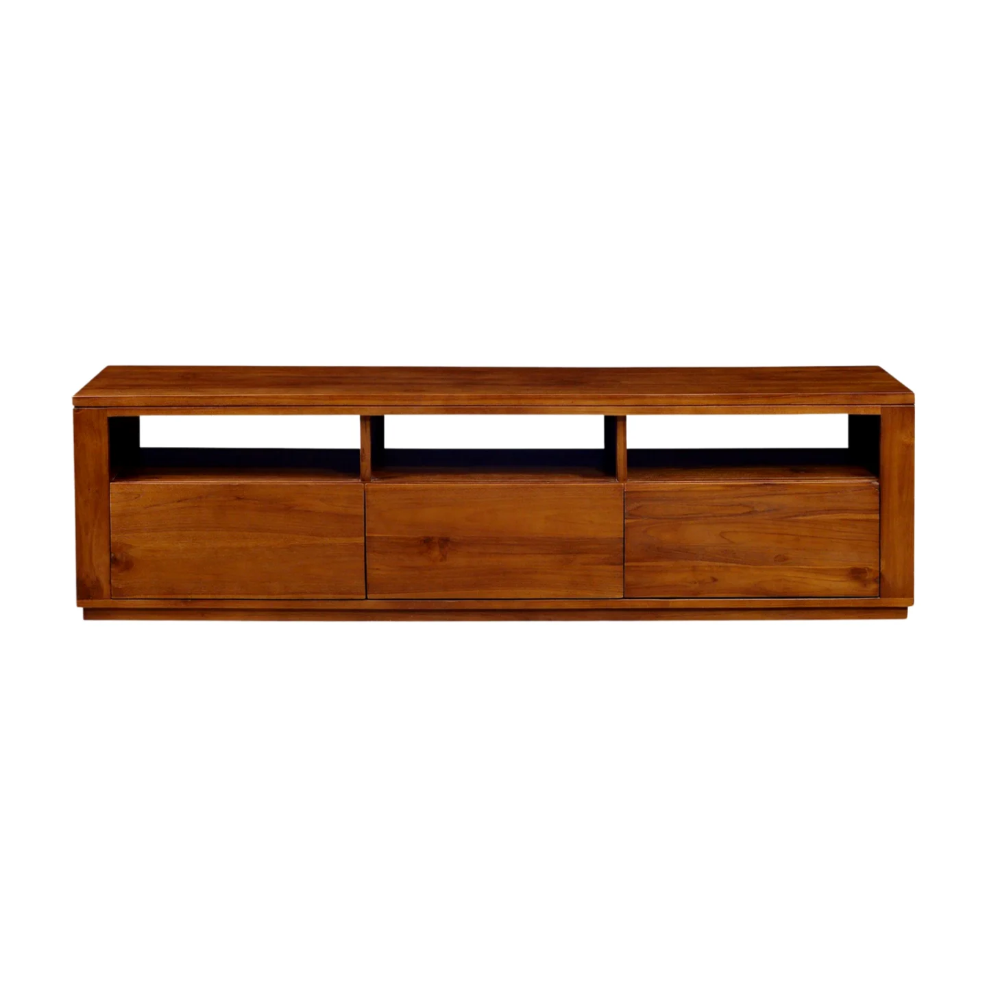 Teak Wood TV Table TJW-ITTB 04 (1) Teak Wood TV Table TJW-ITTB 04 - Gambar 1