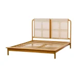 Teak Wood and Rattan Bed Frame TJW-IBF 02 - Gambar 3