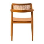 Teak Wood and Rattan Dining Arm Chair TJW -IDCH 02 - Image 5