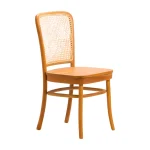 Teak and Natural Rattan Dining Chair TJW-IDCH 03
