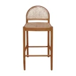 Teak and Rattan Bar Chair TJW-IBCH 03