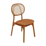 Teak and Rattan Dining Chair TJW -IDCH 07