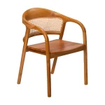 Teak and Rattan Dining Chair TJW-IDCH 11