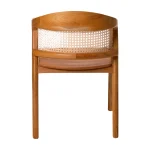 Teak and Rattan Dining Chair TJW-IDCH 11 - Image 3