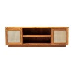 Teak and Rattan TV Table TJW-ITTB 02