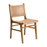 Teak and Synthetic Rattan Dining Chair TJW-IDCH 09
