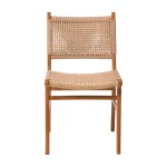 Teak and Synthetic Rattan Dining Chair TJW-IDCH 09 - Gambar 2