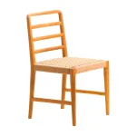 Teak and Synthetic Rattan Dining Chair TJW-IDCH 10