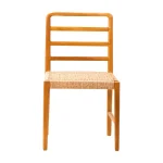 Teak and Synthetic Rattan Dining Chair TJW-IDCH 10 - Gambar 2