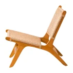 Teak and Synthetic Rattan Lounge Arm Chair TJW-ILC 03 - Gambar 3