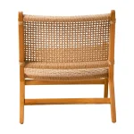 Teak and Synthetic Rattan Lounge Arm Chair TJW-ILC 03 - Gambar 5