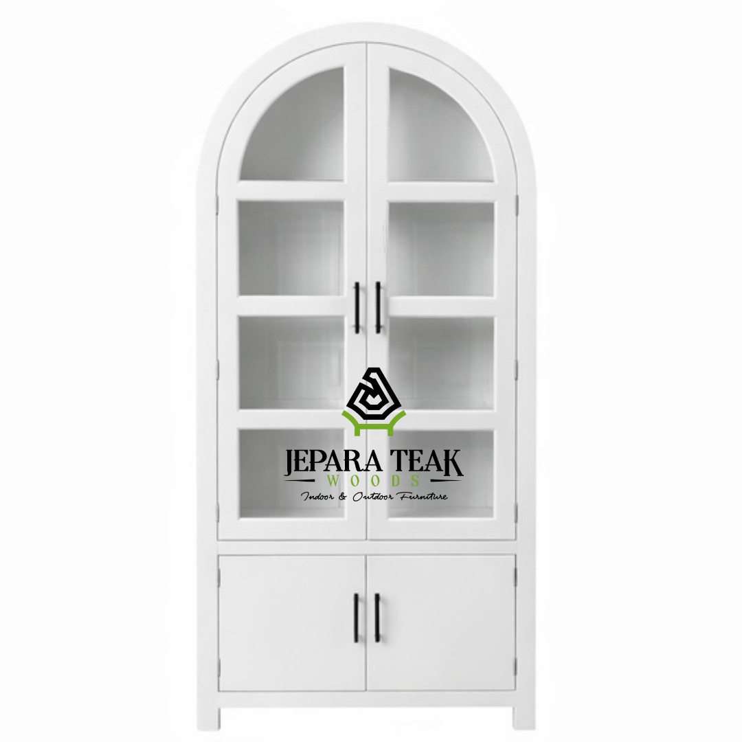 Desain tanpa judul - 61 Solid Teak Dekka Cabinet TJW-CAB 04 - Image 1